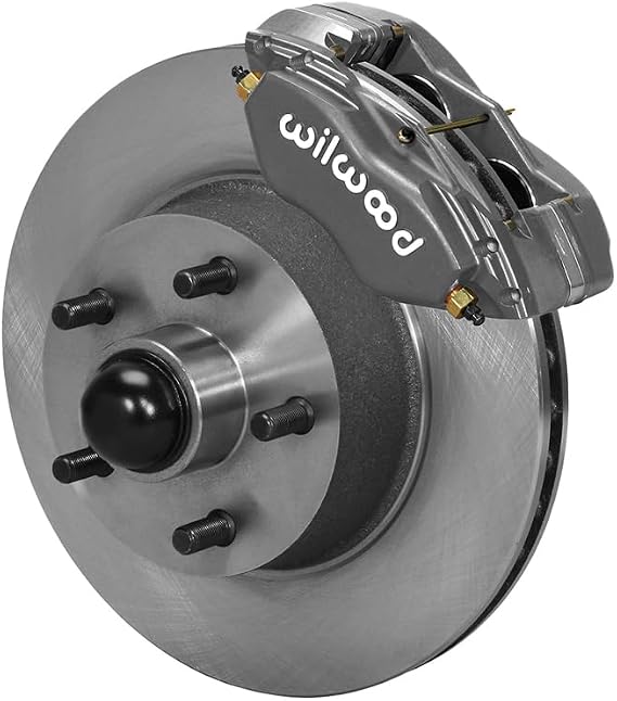 Wilwood 140-13477 Forged Dynapro Classic Series 11.30" Front Big Brake Kit With Gray Calipers, Compatible with 1970-1974 Ford and Mercury CarS