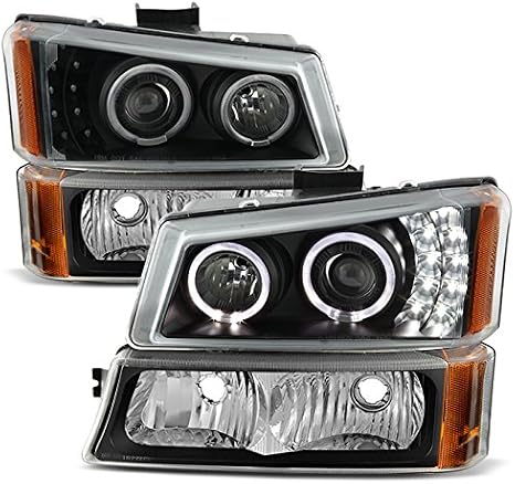 AKKON - For 2003-2007 Chevy Silverado / 2003-2006 Avalanche Headlights