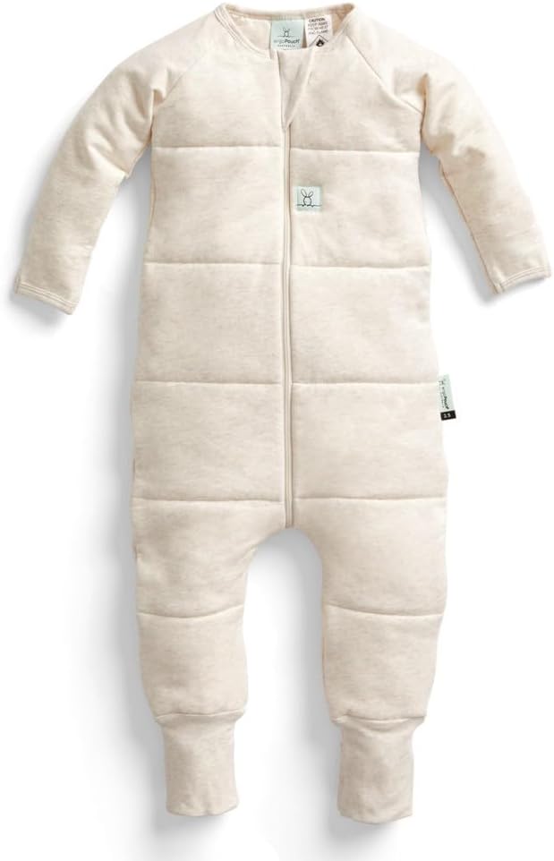 ergoPouch 2.5 TOG Sleeping Bag – Breathable, Cozy Sleepwear for Boys and Girls 4-5 Years, Oatmeal Marle
