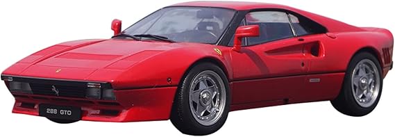 Scale Finished Model Car 1:18 For Ferrari 288 Gto Miniature Simulation Car Die-cast Alloy Replica Model Collect Toy Miniature Replica Car