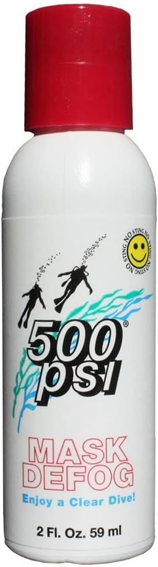 500 psi Mask Defogger Great for Scuba Divers