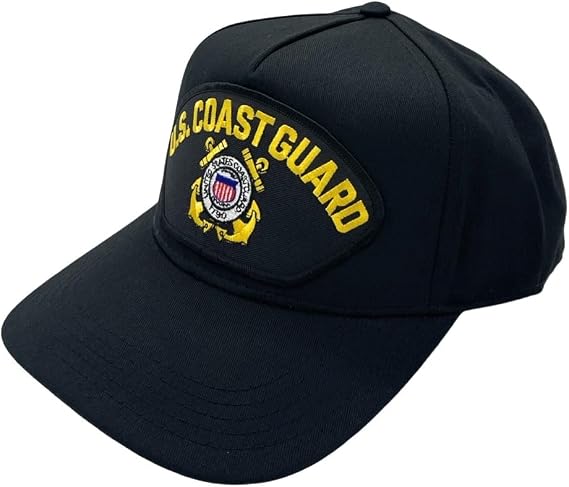 US Coast Guard Patch Adjustable Baseball Cap