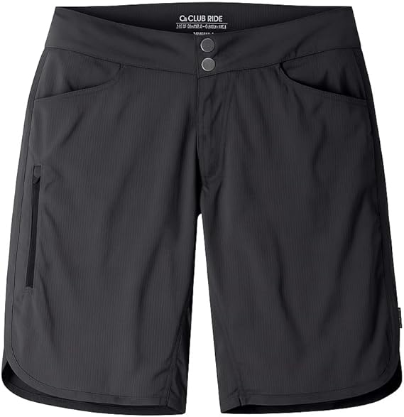 Club Ride Apparel Women's Savvy Cycling Shorts - 11-Inch Inseam Biking Shorts