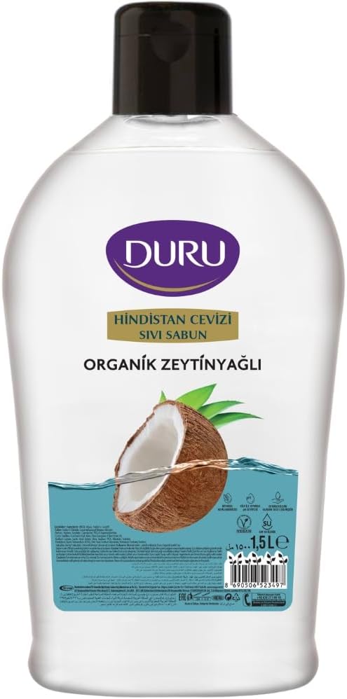 DURU Sıvı Sabun, Hindistan Cevizi Gold, 1.5 Litre