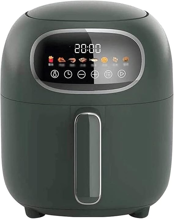 3 Quart Air Fryer, Electric Hot Air Fryers Oilless Cooker with Presets, Digital LCD Touch Screen, Nonstick Basket, 1300W, Lofty Ambition
