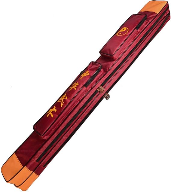 ZooBoo Tai Chi Sword Bag- Martial Arts Shoulder Case for Blades Nandao