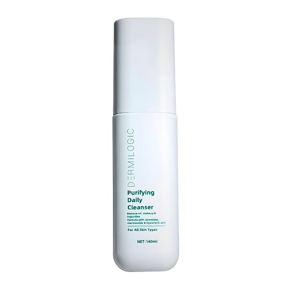 Purifying Daily Cleanser, Deep Cleanse, Hydrate & Restore, Contains Niacinamide, Ceramides and Hyaluronic Acid, Dermatologist-Tested For Bright, Balanced, Glowing skin