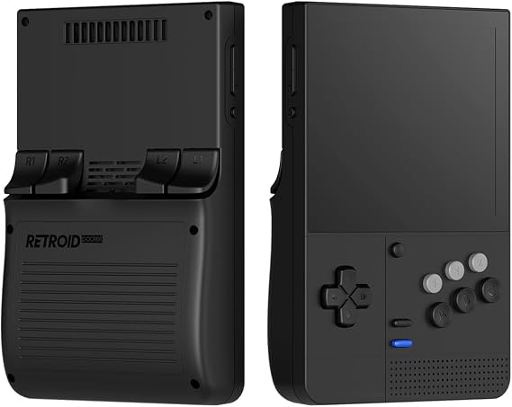 Retroid Pocket Classic Retro Handheld Game Console, 3.92" OLED Touchscreen, Portable Android Gaming Handheld with 6+128GB, 5000mah Battery, Android 14, WiFi 5 Classic Games Console (Classic 6 GS)