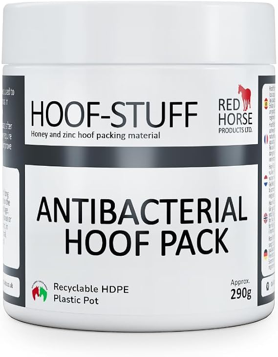 Red Horse Products Hoof-Stuff 290g, hoof Pack - cleanses and Protects