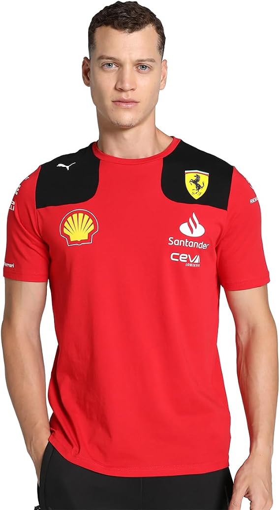 Scuderia Ferrari Team T-Shirt 2023 - Red