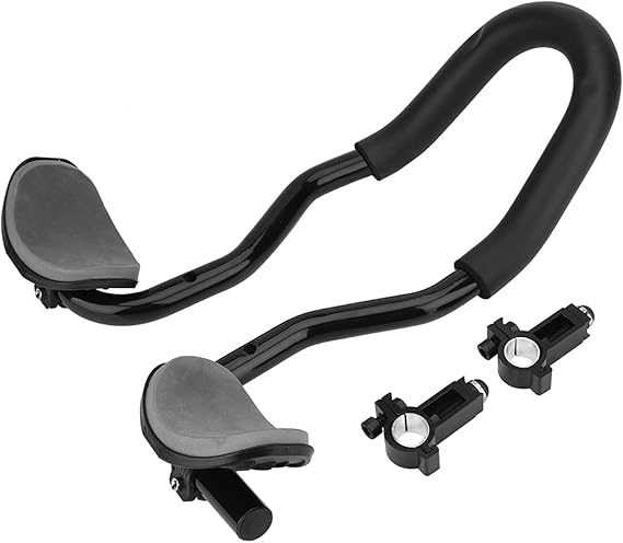 Stable Handlebar Rest and Arm Rest with Aluminum Alloy and Sponge Cushion for Road Bike