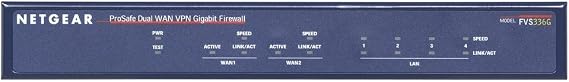 Netgear FVS336G ProSafe Dual WAN GigaBit SSL VPN Firewall