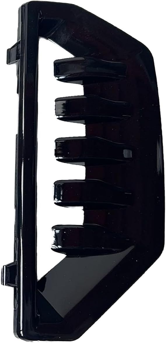 Front Passenger Right Bumper Cover Air Duct for GMC for Sierra 2022-2023 Painted Black Plastic Direct Replacement OE 84869628 GM1039287 Fits 1500 AT4 AT4X Denali Pro SLE