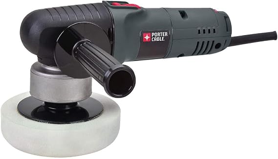 PORTER-CABLE Buffer Polisher, Car Polisher for Car Detailing, 6-Inch, Orbital, Variable Speed (7424XP)