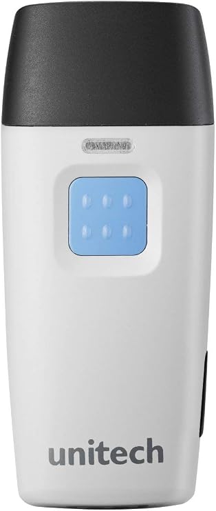Unitech MS912Plus Pocket Barcode Scanner Cordless, Linear Imager, CCD 1D, USB Cable, for Retail, MS912-KUBB00-TG