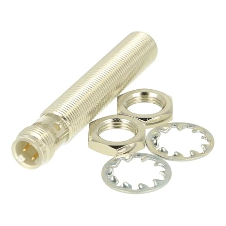 BALLUFF BES 516-325-G-S4-C (BES01C7), (BES01C7) Proximity Switch, 10-30 VDC, 12 X 70 MM, 2500 HZ, 4 MM Range, Brass HOUSING Material, for Flush MOUNTING, INDUCTIVE, IP68, M12X1-MALE; 4-PIN Connector,