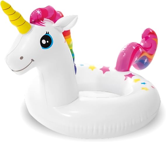 Unicorn Dinosaur Pool Floats Inflatable Swimming Ring for Kids 3-6 Year,Thickened PVC Animal Rubber Rings,Pool Toys Swimming floats for Children Todders Boys Girls Summer Gift Beach Pool Water Sport