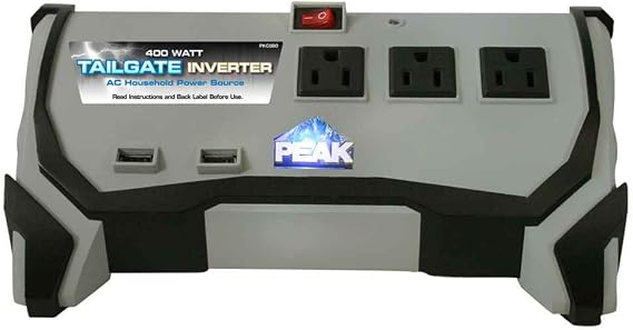 Peak PKC0BO 400-Watt Tailgate Power Inverter