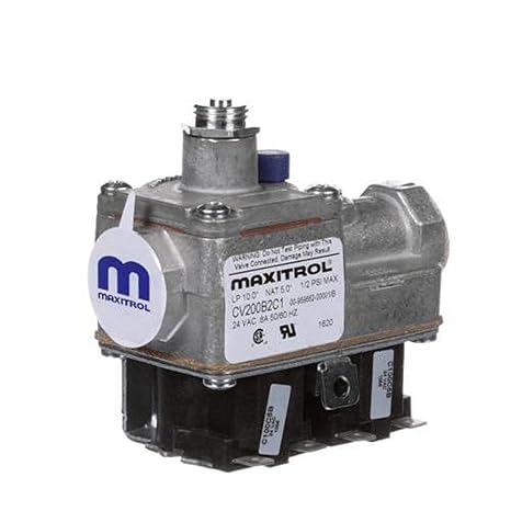 Vulcan Hart 00-959662-00001 Maxitrol Gas Valve, 24V, Natural/Propane