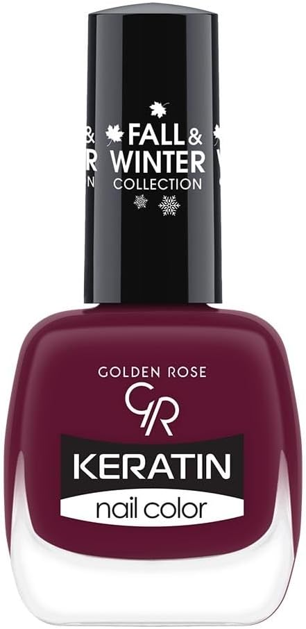 Golden Rose Keratin Fall & Winter Nail Color No: 218 - Keratin Oje Kış Koleksiyonu
