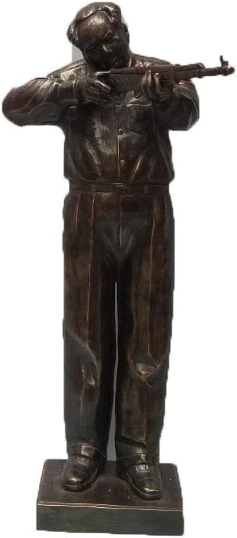 Fashion158 Kaiguang Pure Copper Mao Zedong Bronze Statue Chairman Mao Mao shot to raise Money to help career home office Feng Shui Decoration
