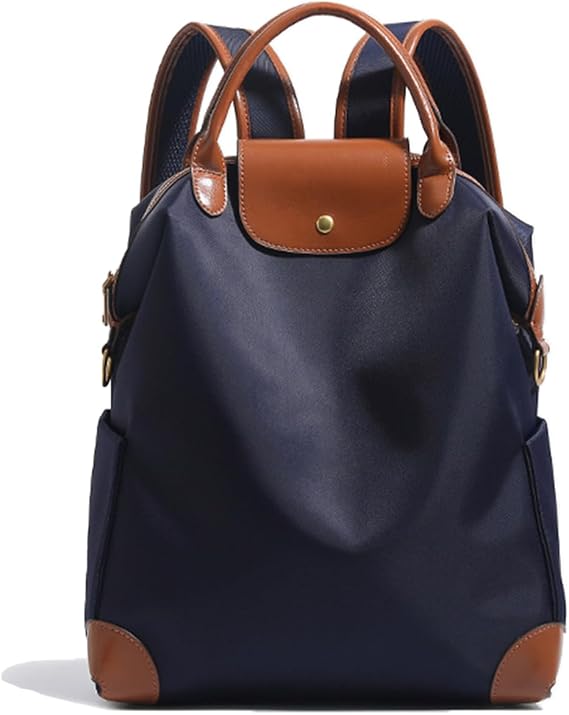 Women's Backpack, 15-Inch Laptop Backpack for Women, Vintage Simple Work Bags for Women, for University Commute and Office Teacher Nurse Work