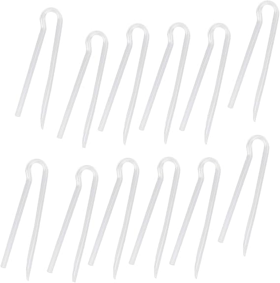 12 Pcs Hearing Aid Tubes, Soft PVC Replacement Tubing, Clear | Flexible tubing for behind-the-ear aids, compatible with most standard models including NHS-style fittings