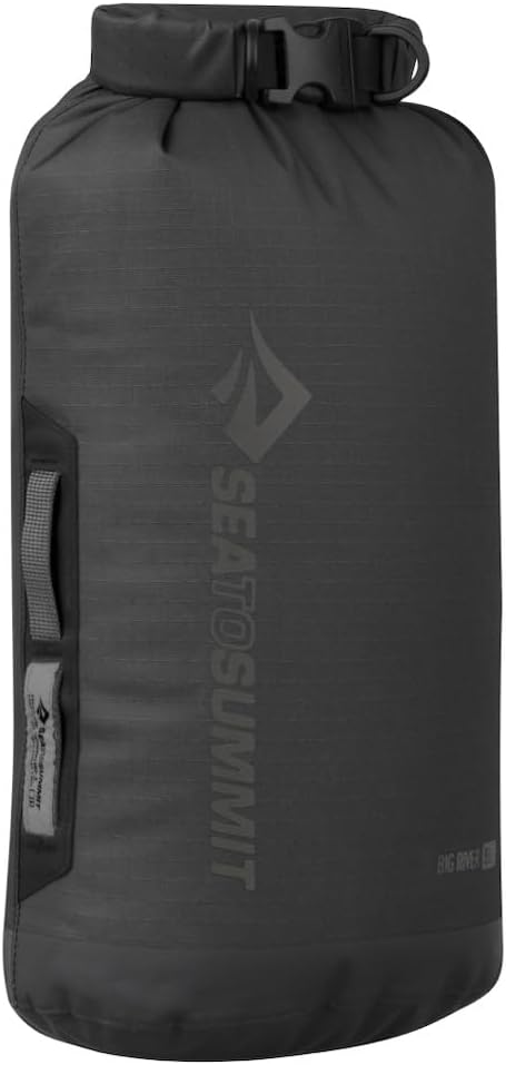 Sea to Summit - Big River Dry Bag - Waterproof Bag - Roll Closure - Heavy Duty - Grab Handles, Attachment & D-Ring - Paddle Sports
