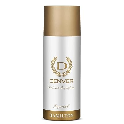 Denver Imperial Deodorant Body Spray for Men, 165ml | Long-Lasting Fragrance and Odor Protection | Blending Fresh Citrus, Spicy, Woody and Musky Notes for a Bold Elegant Finish