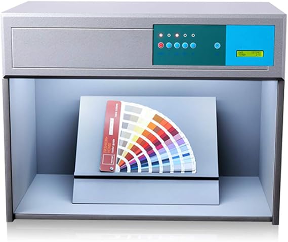 CGOLDENWALL British standard Color Matching Cabinet Customizable Color Assessment Box 4 light sources: D65 TL84 UV F