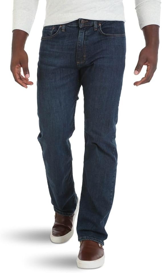 Wrangler Authentics Men's Comfort Flex Waist Relaxed Fit Jean
