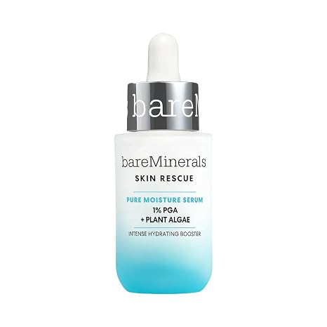 bareMinerals Skin Rescue Face Serum, Improve Skin Condition in 1 Week, Tested on Sensitive Skin, Vegan, 1 Fl Oz
