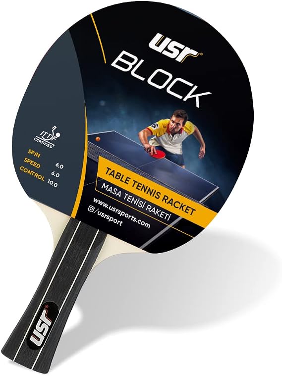Usr Block ITTF Approved Table Tennis Racket