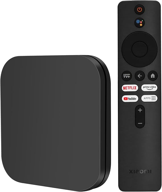 Xiaomi Mi TV Box S 2. Generation, Mi Box S Ultra HD 4K Streaming Media Player, S 2 with Chromecast. Generation TV Box, Wi-Fi, 2GB RAM + 8GB ROM