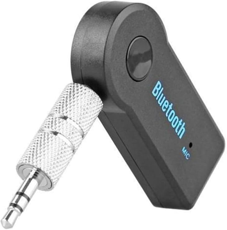 Bluetooth Aux Araç Kiti, Nissan Almera ile Uyumlu, Samsung HTC LG Huawei iPhone MP3 Çalar Uyumlu, Siyah