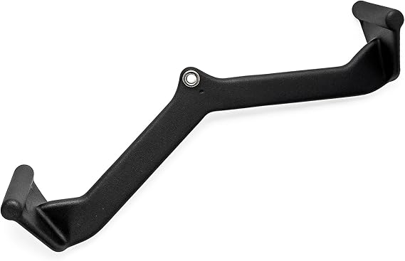 Lat Pulldown Bar Set V Bar Cable Attachments for Pulley Machine, Back and Arm Strength Training Handles for Home Gym Fitness Equipment