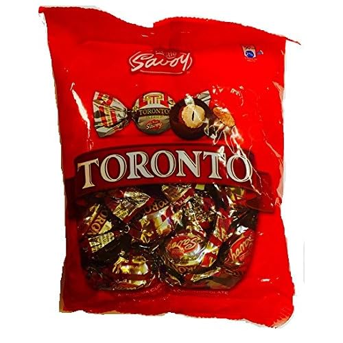 Nestle Savoy Toronto Avellana Cubierta con Chocolate Chocolate Covered Hazelnut 125g containing 14 pieces 10 Pack