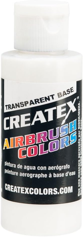 Createx Airbrush Paint, Transparent Base, 2 oz (5601-02)