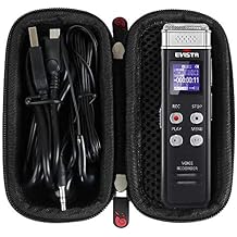 Hermitshell Hard Travel Case -Fits EVISTR 64GB / Sony ICD-PX370 / Sony ICD-PX470 / EVIDA 64GB Digital Voice Recorder (Only Case)