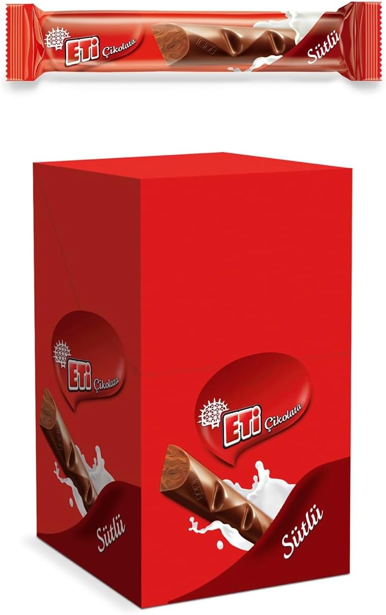 Meat Long Milk Chocolate 17 g x 24 Pieces