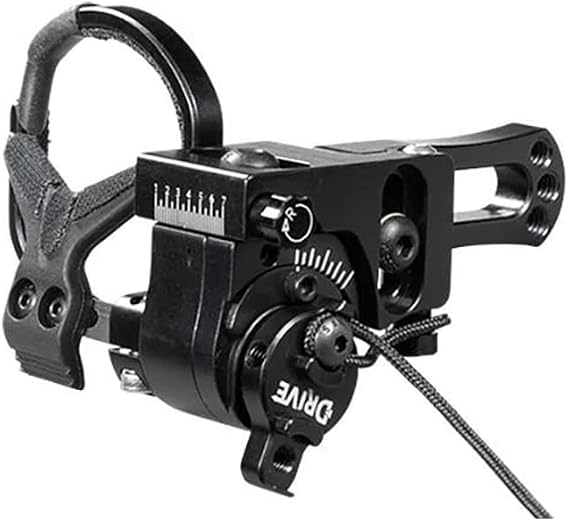 Ripcord Black Lightweight Cage for Drive/Max/2021 Code Red. Arrow Rests, Enables Precise Arrow Position (RCAC)