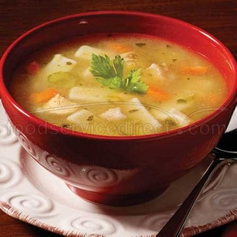 Campbells Frozen Condensed Home-style Chicken Noodle Soup - 4 lb. tray, 3 per case