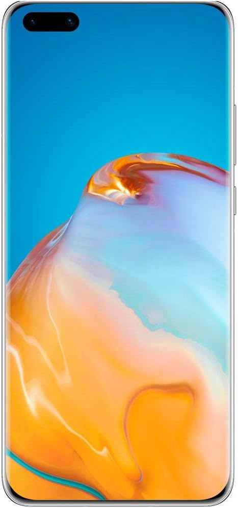HUAWEI P40 Pro 256 GB 6.58 Inch Smartphone Bundle with PU Case, Kirin 990 5G, 50 MP Ultra Vision Leica Quad Camera, 8 GB RAM, 40W SuperCharge, IP68, SIM-Free Android Mobile Phone, Dual SIM, Silver