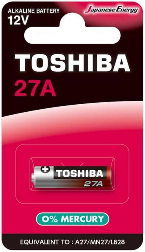 Toshiba 27a 1lİ Bp 12v Alkalİn Pİl