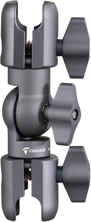 FANAUE Double Socket Arm -6.25" Compatible with B Size 1" Ball Components