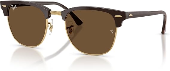 Ray-Ban RB3016F Clubmaster Low Bridge Fit Square Sunglasses for Men Women