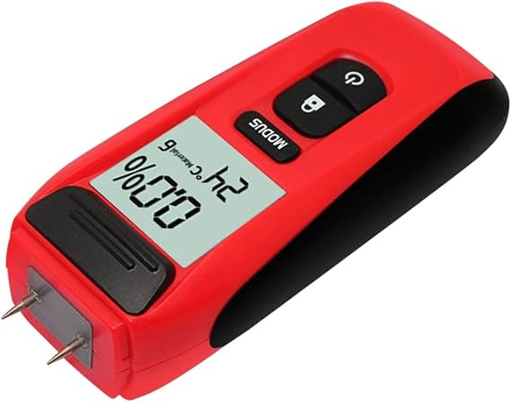 Moisture meter Wood Moisture Meter Tester,Building Materials,Floor Carton Moisture Detector,Plug-in Probe Moisture Meter