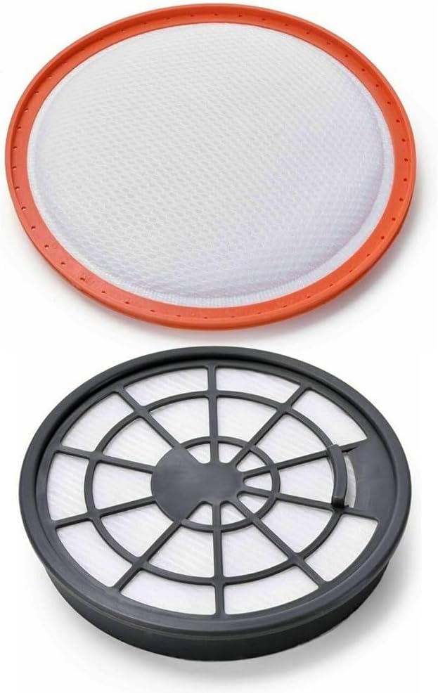 Cylinder Vacuum Filters 95 Kit Fit For VAX CVRAV013 CCQSAV1P1 CCQSAV1C1 CCQSASV1P1 CCQSASV1T1 Models, Include 1 Pre-motor Filter And 1 Post-motor Filter
