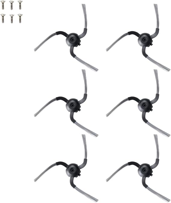 eufy Replacement Side Brushes (6 Pieces) Compatible Self-Empty C10 | Gentle Ingredients, Low-scent, Suitable for Various Surfaces, 1 Bottle