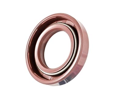 EAI 30mm x 40mm x 8mm FPMFKM TC Double Lip wStainless Steel Spring Oil Seal. Comp. w Viton Shaft Seal